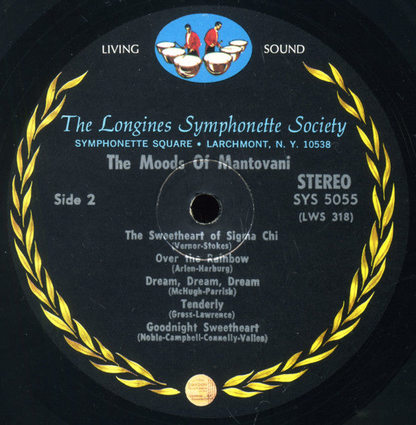 Mantovani : The Moods Of Mantovani (LP, Comp)