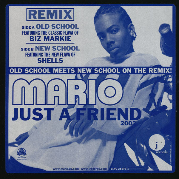 Mario : Just A Friend (2002 Remix) (12")