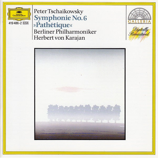 Pyotr Ilyich Tchaikovsky, Berliner Philharmoniker, Herbert von Karajan : Symphonie No. 6 »Pathétique« (CD, RE, RM)