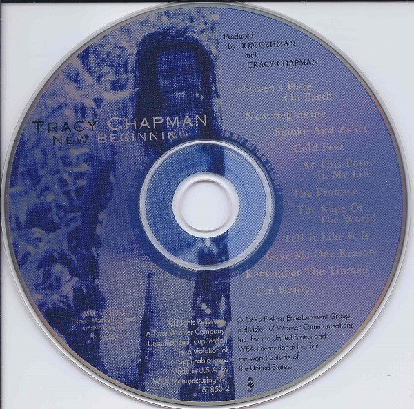 Tracy Chapman : New Beginning (CD, Album, Club)