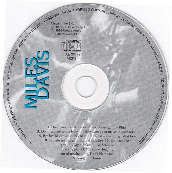 Miles Davis : Miles Davis (CD, Comp, RM)