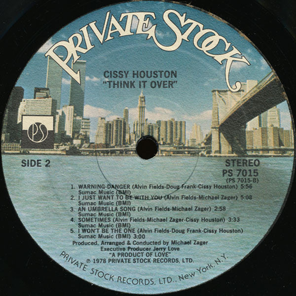 Cissy Houston : Think It Over (LP, Album)
