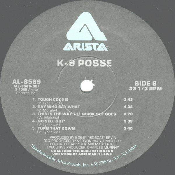 K-9 Posse : K-9 Posse (LP, Album)