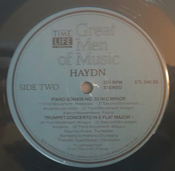 Joseph Haydn : Great Men Of Music (4xLP, Comp + Box)