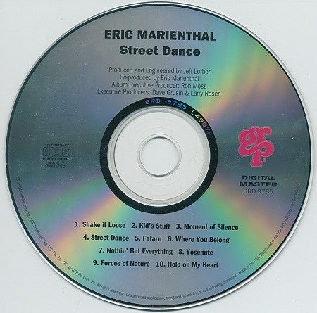 Eric Marienthal : Street Dance (CD, Album)