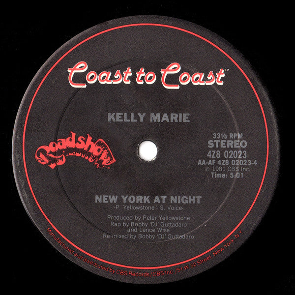 Kelly Marie : Feels Like I'm In Love / New York At Night (12")