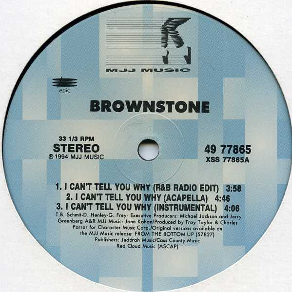 Brownstone : I Can't Tell You Why / If You Love Me (12", Single)