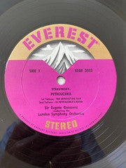 Igor Stravinsky - Sir Eugene Goossens, The London Symphony Orchestra : Petrouchka (Original Version) (LP)