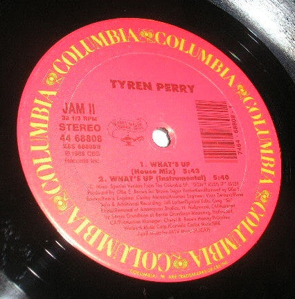 Tyren Perry : What's Up (12")