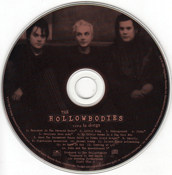 The Hollowbodies : Viva La Dregs (CD, Album)