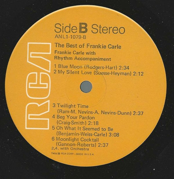 Frankie Carle : The Best Of Frankie Carle (LP, Comp, RE)