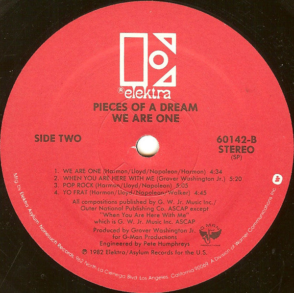 Pieces Of A Dream : We Are One (LP, Album, Spe)