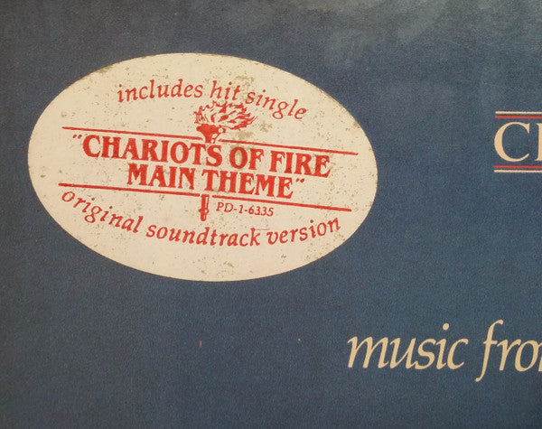 Vangelis : Chariots Of Fire (LP, Album, 18 )