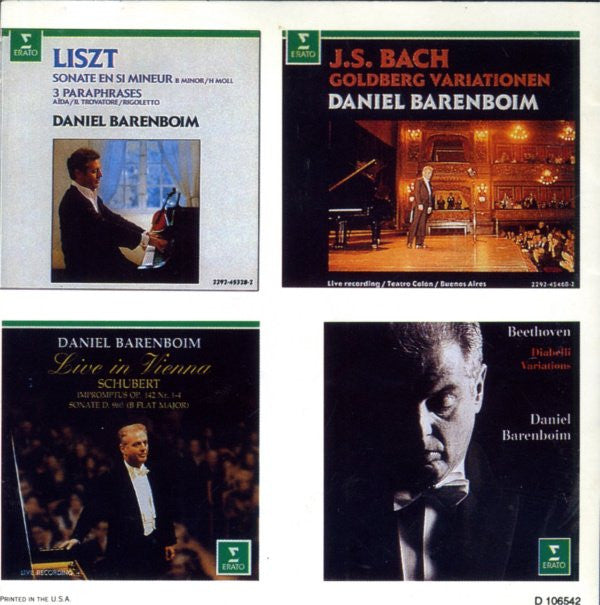 Daniel Barenboim, Ludwig van Beethoven - Wolfgang Amadeus Mozart : Beethoven - Mozart - Quintets (CD, Album, Club)