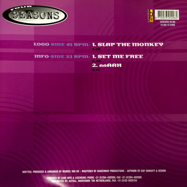 Tommy 5 Tone : Slap The Monkey (12")