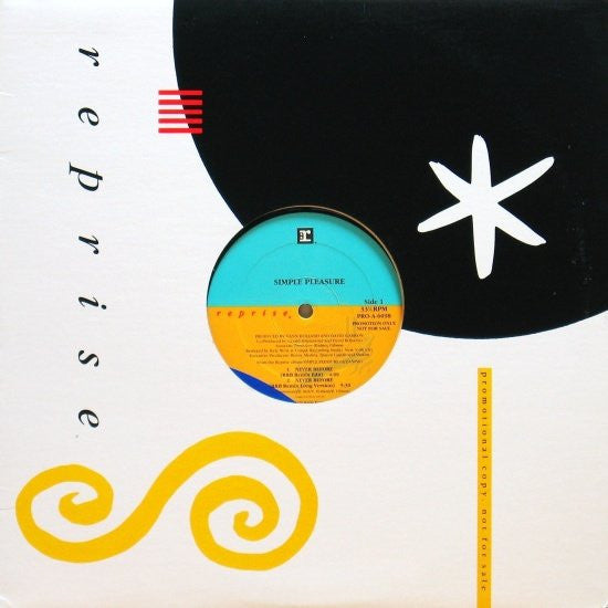 Simple Pleasure : Never Before (12", Promo)