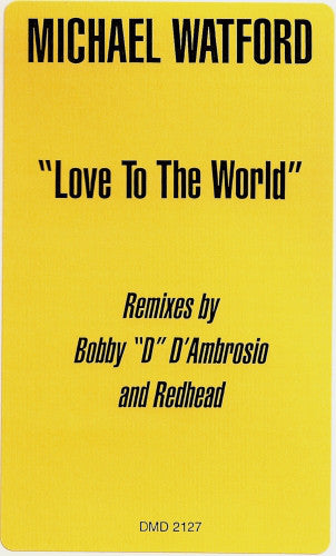 Michael Watford : Love To The World (12", Promo)