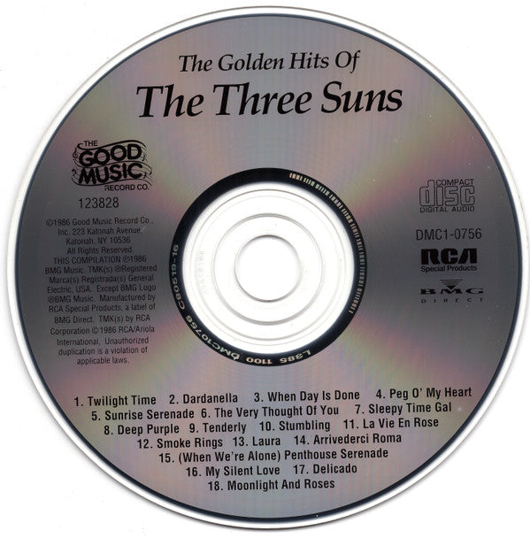 The Three Suns : The Golden Hits Of The Three Suns (CD, Comp)