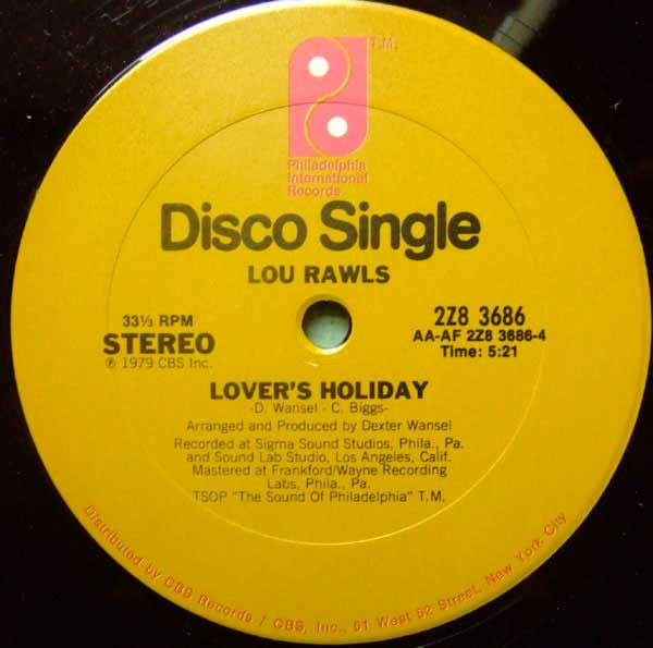 Lou Rawls : Let Me Be Good To You (12")