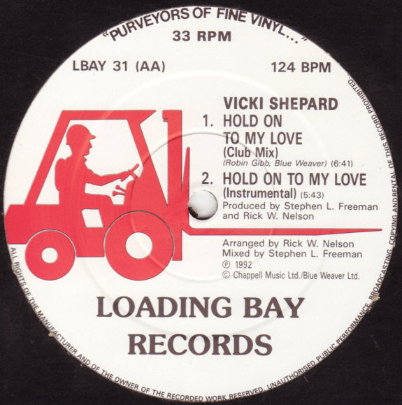 Vicki Shepard : Bring On The Boys / Hold On To My Love (12")