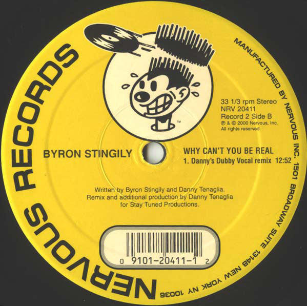 Byron Stingily : Why Can't You Be Real (2x12")