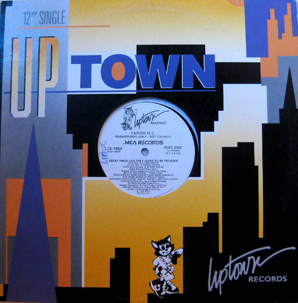 Father MC : Treat Them Like They Want To Be Treated (12", Single, Promo)