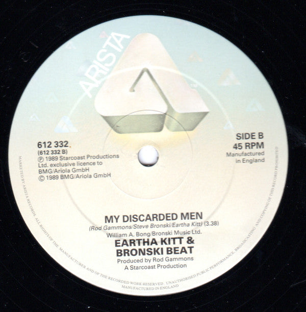Eartha Kitt And Bronski Beat : Cha Cha Heels (Remix Version) (12")
