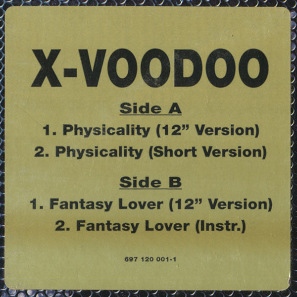 X-Voodoo : Physicality / Fantasy Lover (12")