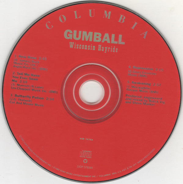 Gumball (2) : Wisconsin Hayride (CD)