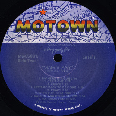 Michael Masser : Mahogany (The Original Soundtrack) (LP, Album)