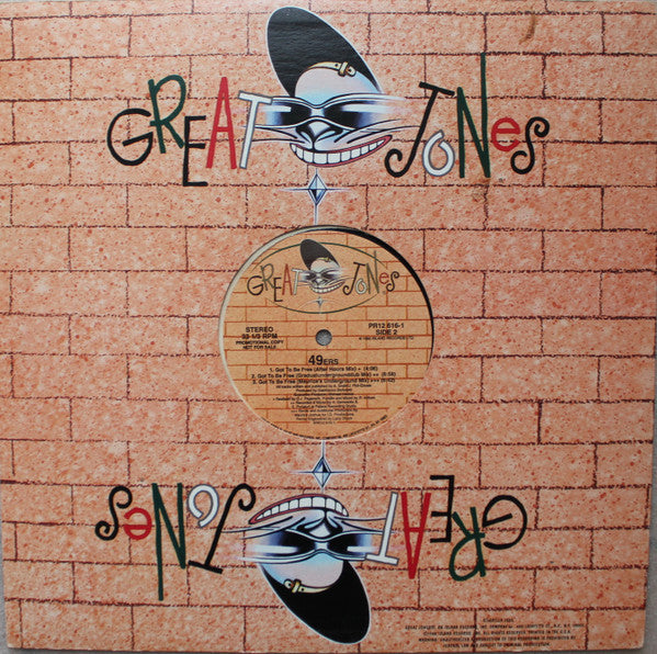 49ers : Got To Be Free (12", Promo)