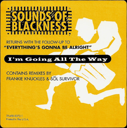 Sounds Of Blackness : I'm Going All The Way (12", Promo)