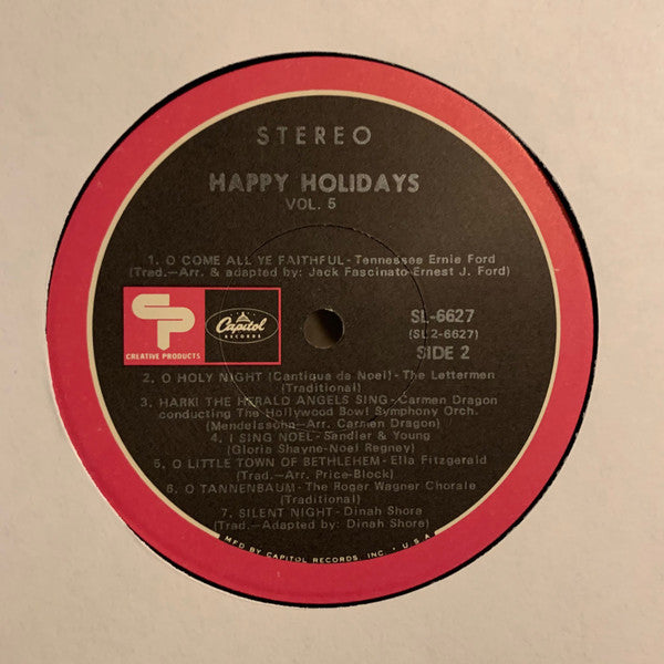 Various : Happy Holidays Vol. 5 (LP, Comp, Ltd, Col)