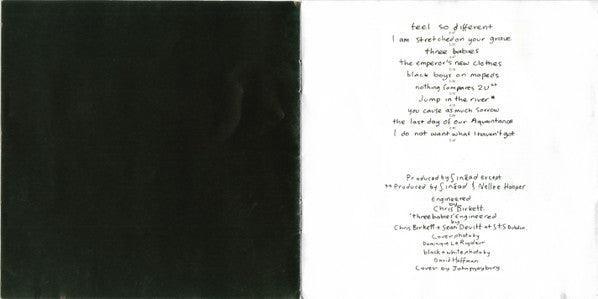 Sinéad O'Connor : I Do Not Want What I Haven't Got (CD, Album, Club, Pit)