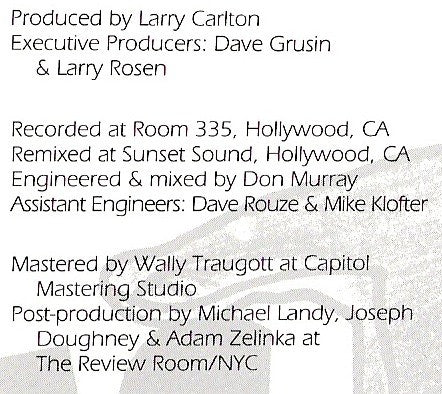 Larry Carlton : Kid Gloves (CD, Album, Club)