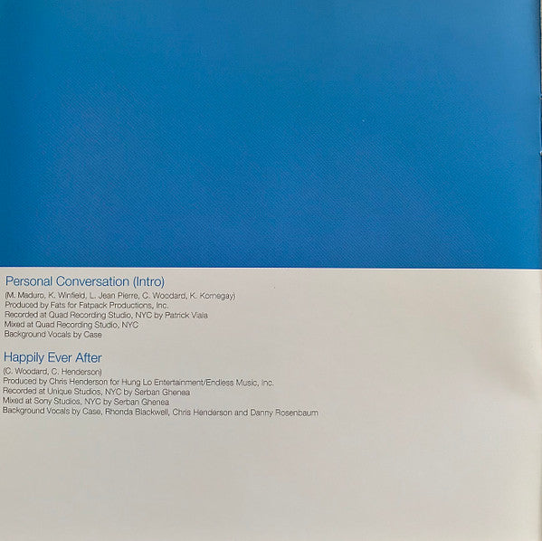 Case : Personal Conversation (CD, Album)