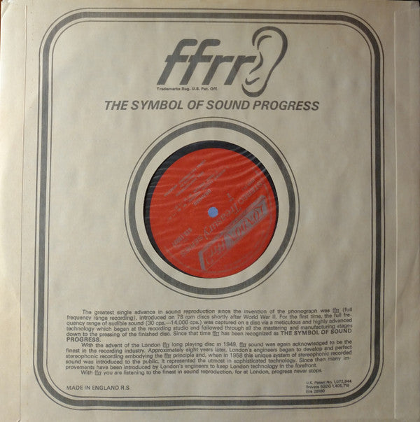 Hans Knappertsbusch : Brahms - Variations on a theme of Haydn Op 56A Academic Festival Overture, Tragic Overture (LP, Album, RE, RP)