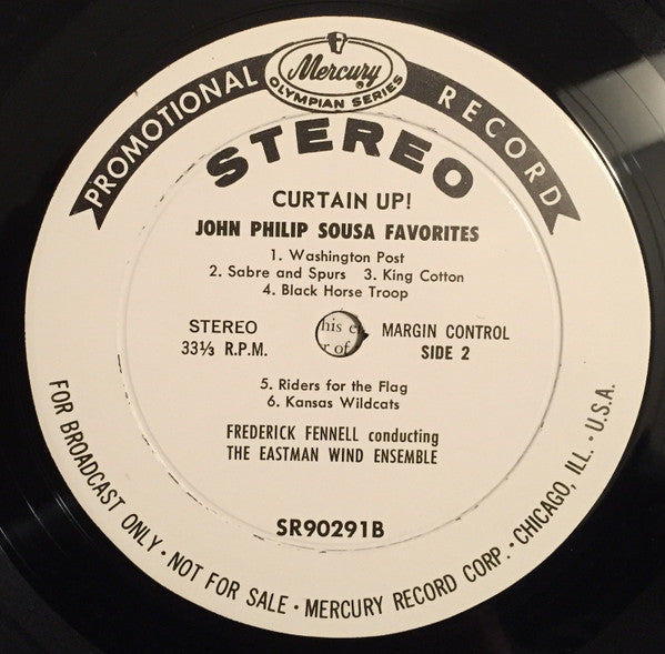 Frederick Fennell, Eastman Wind Ensemble : Sousa Favorites (LP, Promo)