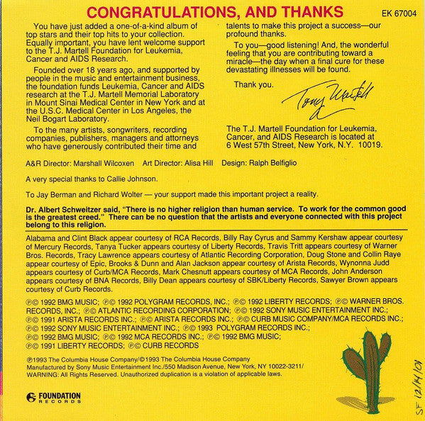 Various : No. 1 Country Hit Mix (CD, Comp, RE)