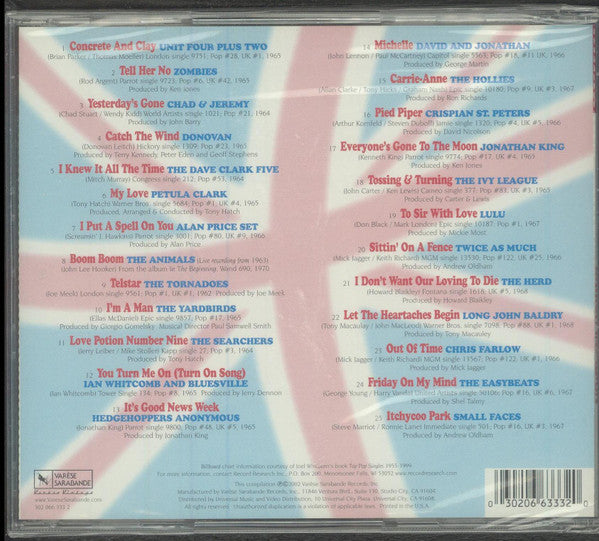 Various : 25 Hits From The British Invasion (CD, Comp)
