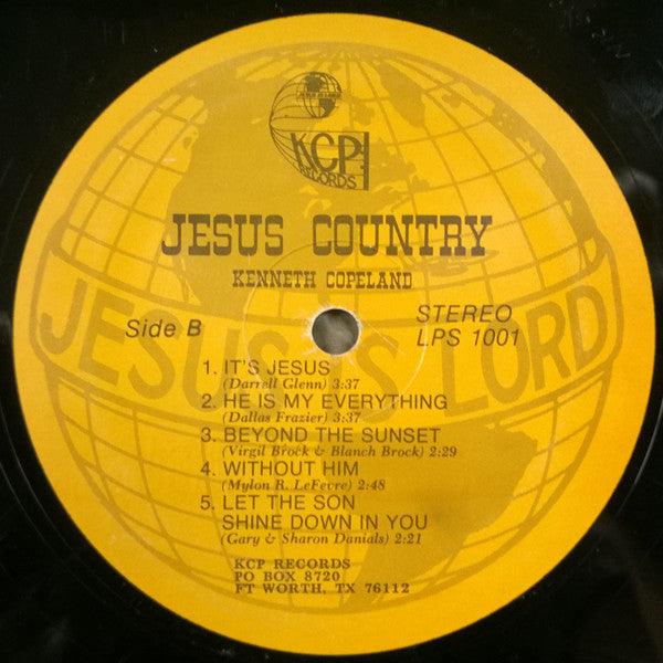 Kenneth Copeland : Jesus Country (LP)