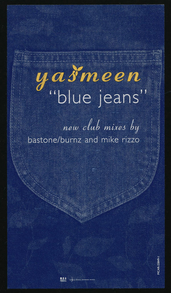 Yasmeen : Blue Jeans (12", Promo)
