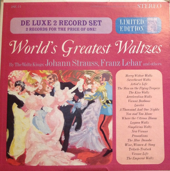 Various : World's Greatest Waltzes (LP, Album)