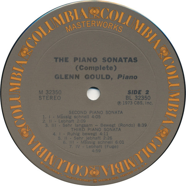 Glenn Gould, Paul Hindemith : The Piano Sonatas Complete Nos 1, 2, And 3 (LP, Album)