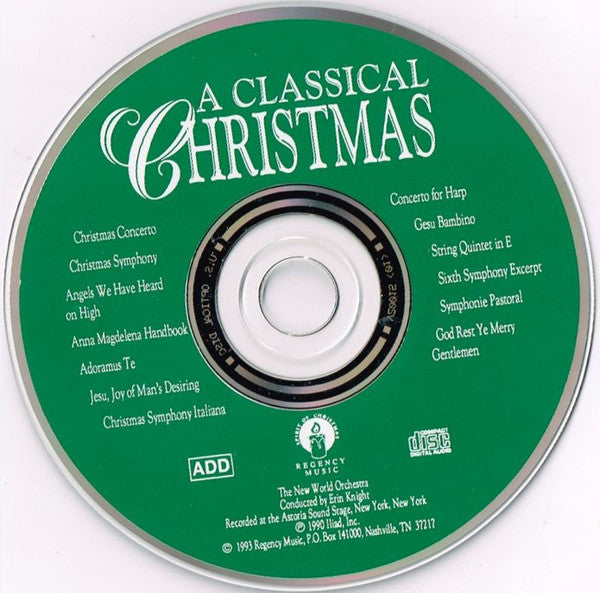 Erin Knight (2), The New World Orchestra : A Classical Christmas (CD, Album)