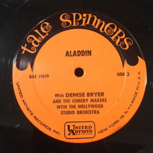 Denise Bryer, The Famous Theater Company, The Hollywood Studio Orchestra : Aladdin And The Magic Lamp (LP)