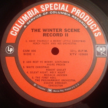 Various : The Winter Scene (2xLP, Comp, Ltd)