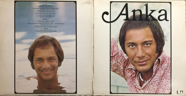 Paul Anka : Anka (LP, Album, Gat)