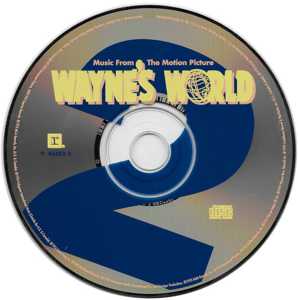 Various : Music From The Motion Picture Wayne's World 2 (CD, Comp)