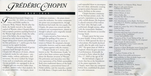 Frédéric Chopin : Chopin (CD, Comp)